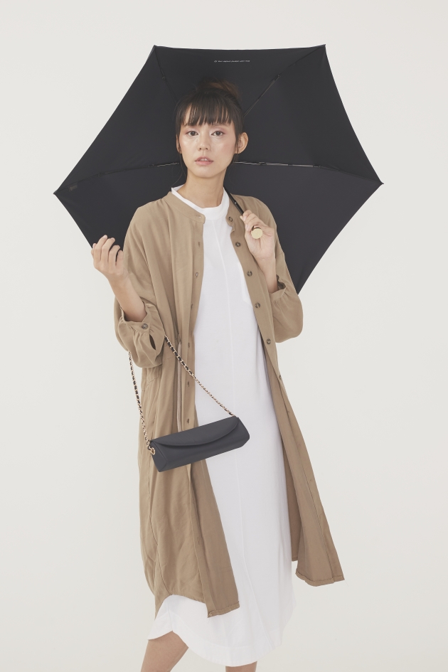 MINI POCKET迷你仕幔折傘-黛麗黑 3