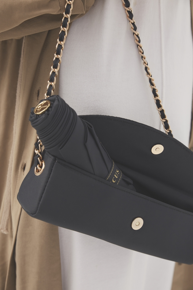 MINI POCKET迷你仕幔折傘-黛麗黑 4