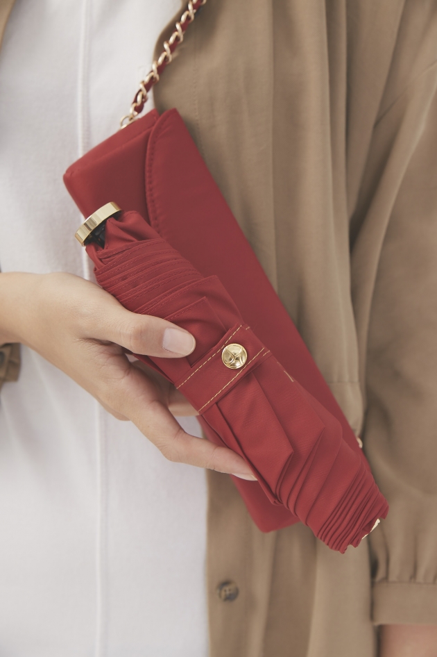 MINI POCKET迷你仕幔折傘-伯爵紅 4